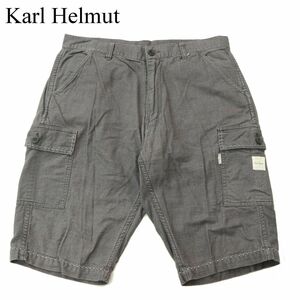 Karl Helmut カールヘルム 春夏 ステッチ★ カーゴ ショート パンツ Sz.L　メンズ　A3B03407_7#P