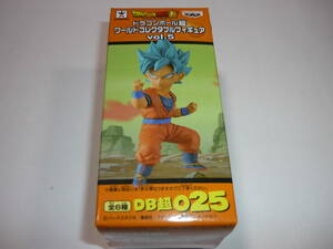 【送料無料】ドラゴンボール超 ワールドコレクタブルフィギュア vol.5 超サイヤ人ゴッド 孫悟空ブルー