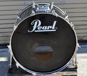 Pearl パール WILD WING 24インチ バスドラム ブラック 奥行き52約cm ワイルドウイング 打楽器 ドラム 大口径 パーカッション 音楽