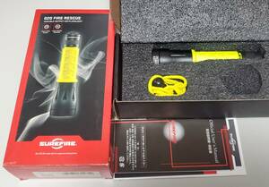 SUREFIRE シュアファイア 　G2D FIRE RESCUE VARIABLE-OUTPUT LED フラッシュライト ≪展示品≫ 　　YH