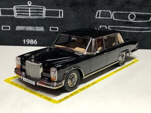 KK scale 1/18 Mercedes Benz 600 SWB W100 1963 ブラック　ダイキャスト製　メルセデス　ベンツ