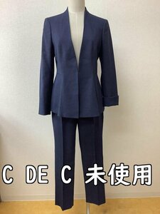 クードシャンス (C DE C) タグ付き未使用 ネイビー パンツスーツ サイズジャケット40 パンツ38