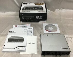 管理番号=b0809783【中古】STEINBERG UR12 USB AUDIO INTERFACE JUNK スタインバーグ オーディオインターフェース ジャンク 現状渡し