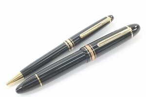 【2点】 MONTBLANC モンブラン 万年筆 №149 万年筆 ボールペン ペン先 18K 750 刻印 文具 筆記用具 2039-B