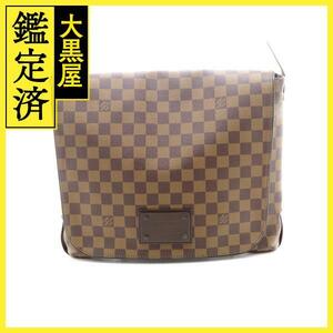 LOUIS VUITTON ルイヴィトン ダミエ ブルックリン MM ブラウン N51211　2148103676369【437】