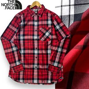 【L】新品 ノースフェイス US限定 チェック柄 胸ポケット 長袖シャツ M HAYDEN PASS 2.0 SHIRT THE NORTH FACE 春秋 カジュアル◆R1226