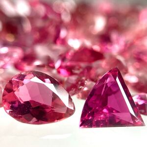 1円〜!!☆天然ピンクトルマリンおまとめ52ct☆n 約10.4g ルース 裸石 宝石 ジュエリー jewerly pink tourmaline w5A58