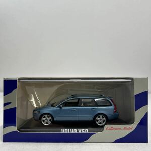 VOLVO ディーラー特注 PMA Collectors Model 1/43 ボルボ V50 2003 ライトブルー MINICHAMPS ミニチャンプス ミニカー モデルカー