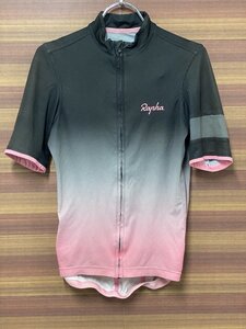 GE103 ラファ Rapha Super Lightweight 半袖 サイクルジャージ S ブラック ピンク