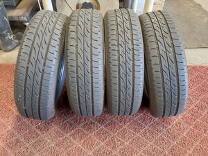 DF6428■155/65R13 73S　4本価格　BRIDGESTONE NEXTRY　送料無料 冬 ’22年 7～8分山 アルト ラパン ミラ イース ムーヴ ライフ EK モコ