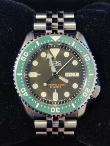 SEIKO SKX007J Made in Japan セイコー ダイバー プロスペックス 腕時計 SKX009 ブラックボーイ