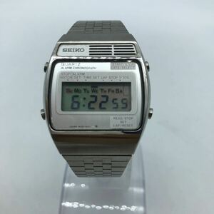 Seiko Digital Quartz セイコー デジタル クオーツ アラーム クロノグラフ A159-4000 腕時計 動作品