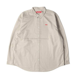 新品同様 Supreme シュプリーム シャツ サイズ:XL 24AW スモールボックスロゴ ボタンダウン シャツ (Small Box Shirt) ライトタン