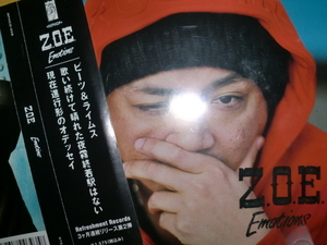 中古 Z.O.E. [Emotions][J-Rap東京] SPIRITUAL JUICE Fullmember Darthreider Deji Meteor WATT a.k.a. ヨッテルブッテル zeebra 