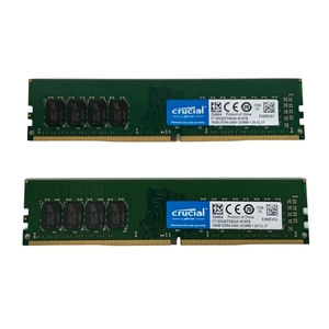 CFD 16GB DDR4-2400 2枚セット 計32GB W4U2400CM-16G メモリ PCパーツ ジャンクS9012875