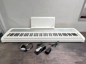 音出し確認済み KORG 電子ピアノ B1 2017年製 DIGITAL PIANO88鍵盤 ホワイト 楽器 キーボード コルグ