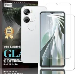 Briacicell【2+2枚セット】For ZTE Libero 5G IV 用の ガラスフィルム (2枚) ＋ ZTE Libero 5G IV 用の カメラフィルム (2枚)【日本旭硝子素材製】 ZTE Libero 5G IV A3