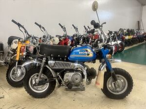 JE6-0913-1-0222.ホンダ Z50J 4L モンキー 青 1974年モデル HONDA Monkey 昭和当時物旧車バイク/愛知県豊橋市から/全国陸送可能