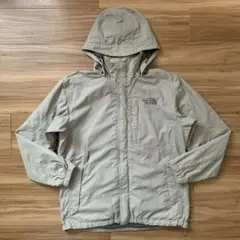 ＬノースフェイスベージュマウンテンジャケットパーカNORTHFACE