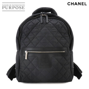 未使用 展示品 シャネル CHANEL ココ コクーン バックパック リュックサック ナイロン レザー ブラック A92559 Cocoon Back Pack 90260197