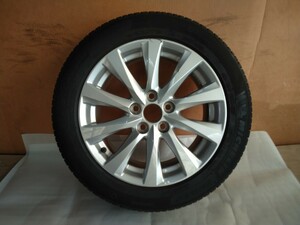 トヨタ アルミホイール 17×7.5J ミシュラン PRIMACY 215/55R17 純正 中古