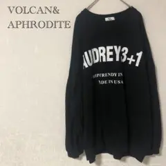 VOLCAN&APHRODITE デザイントレーナー スウェット オーバーサイズ