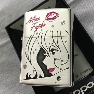 ZIPPO/ルパン三世/不二子/アフターシャワー/シルバーサテーナ/コレクション/プレゼント/新品/ジッポー/送料無料