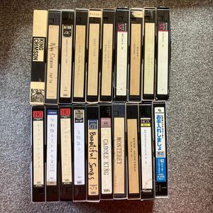 【ジャンク】VHS 使用済みビデオテープ 19本+ ヘッドクリーナー セット 【動作未確認】