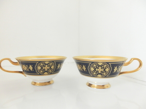 ●Noritake ノリタケ 廃盤品 IMPERIAL CREST インペリアルクレスト 金彩 ティーカップ オールドノリタケ 高級ライン 希少