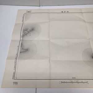 古地図 地形図 五万分之一 内務省地理調査所 昭和2年修正 測量 昭和21年発行 保戸島 大分県
