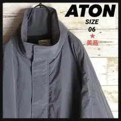 ATON エイトン モッズコート 羊毛 カシミヤ