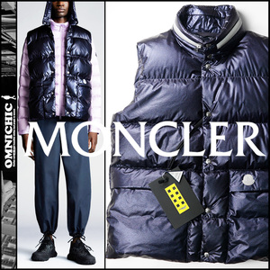 国内正規品/激レアメタリックモデル■新品15.6万【2 MONCLER GENIUS 1952 】モンクレールジーニアス美しい発色IDIRナイロンダウンベスト2/L