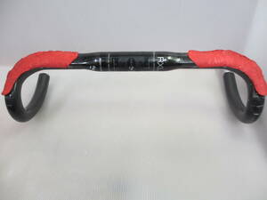 中古美品 BONTRAGER ボントレガー Race X Elite IsoZone VR-SF Road Bar カーボンドロップハンドル 380mm(C-C)