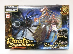 チャップミー 全長約９㎝ 海賊と巨大クモ プレイセット Spider Pirate expeditions Island Beast PLAYSET Chap Mei Toys