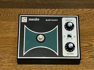 Maestro SS-2 SUSTAINER 1972年製　レア　箱付き　美品　付属品あり