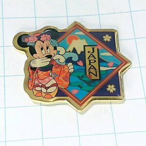 送料無料)ミニーマウス 世界の旅コレクション 日本 TDL ピンバッジ PINS ピンズ A11460