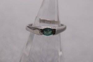 【美品】Pt900 アレキサンドライト 0.168ct ダイヤモンド 0.06ct 10号 3.8g リング 指輪 ジュエリー プラチナ Alexandrite【漂亮】