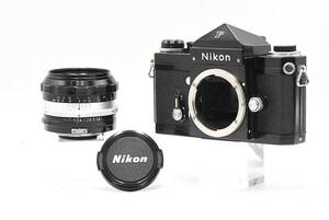 ■Nikon ニコン F アイレベル 後期型 ＋ 非Ai NIKKOR-S.C Auto 50mm f1.4 20805425-V