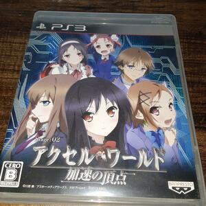 【送料4点まで230円】68【PS3】アクセル・ワールド 加速の頂点【動作確認済】