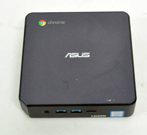 無線対応 ! 省スペース小型 ASUS Chromebox 3 Core i7-8550U 1.8GHz/ メモリ4GB/ SSD 32GB/ Chrome OS 64bit済.