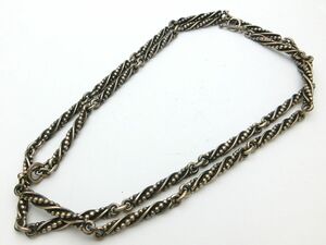 1000円スタート ネックレス GEORGE JENSEN ジョージジェンセン ＃301 GJ/925刻印有 総重量約60.3g ビンテージ シルバーアクセサリー 4 K229