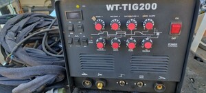 WELDTOOLTIG ウエルドツール　TIG溶接機 200V　WT-TIG200 ジャンク品　部品取り 交流 直流