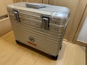 ★リモワRimowa 932.50 TOPAS トパーズ パイロット・トロリー 廃盤　4輪マルチホィール 34L 美品★