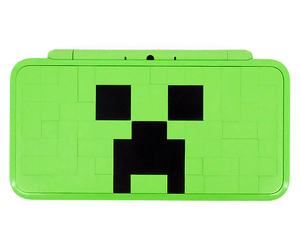 【中古】任天堂 Newニンテンドー2DS LL マインクラフトクリーパーエディション JAN-S-MBDG [管理:1350012040]