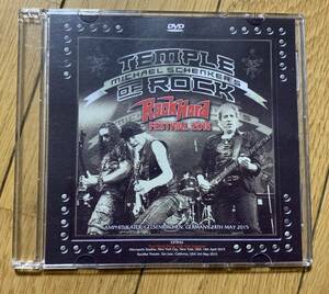 コレクターズDVD プレス盤 マイケル・シェンカー TEMPLE OF ROCK Rock Hard Festival 2015 MSG 