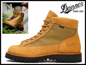 送無 新品 Danner ダナー D121003 ダナー フィールド ゴアテックス ヌバックレザー 防水 トレッキング マウンテン ブーツ ウィート 27.0 ①