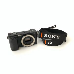 M-4648 ☆ 1円スタート ☆ SONY ソニー α6300 ILCE-6300 ミラーレス一眼カメラ ミラーレス 一眼レフ カメラ ボディ 動作未確認