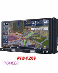 即決＼＼美品★Pioneer カロッツェリア 楽ナビ AVIC-RZ09 TV/Bluetooth/DVD/CD/SD HDMI CARROZZERIA