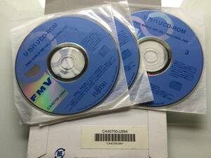 富士通 FMV-NB12A FMV-NB12AC FMV-NB10AL FMV-NB10A 用リカバリCD ＠未使用3枚組@