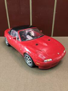 ジャンク品☆ユーノス・ロードスター☆MAZDA/マツダ☆TAMIYA/田宮模型☆RCラジコン☆1/10